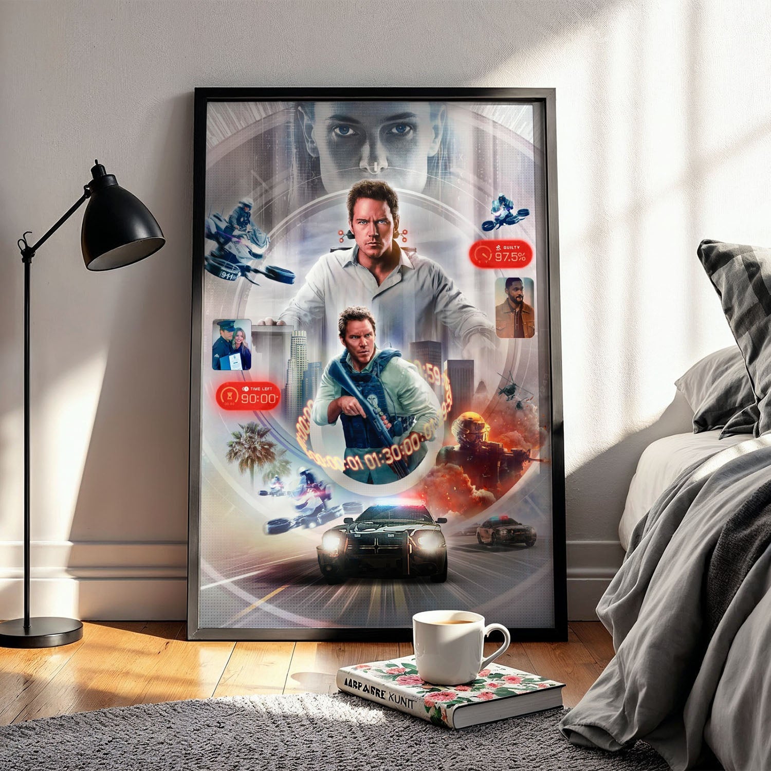 Flex Designs Poster Mercy 5 x 7" Home Goods - Movie 2026 Movie Poster