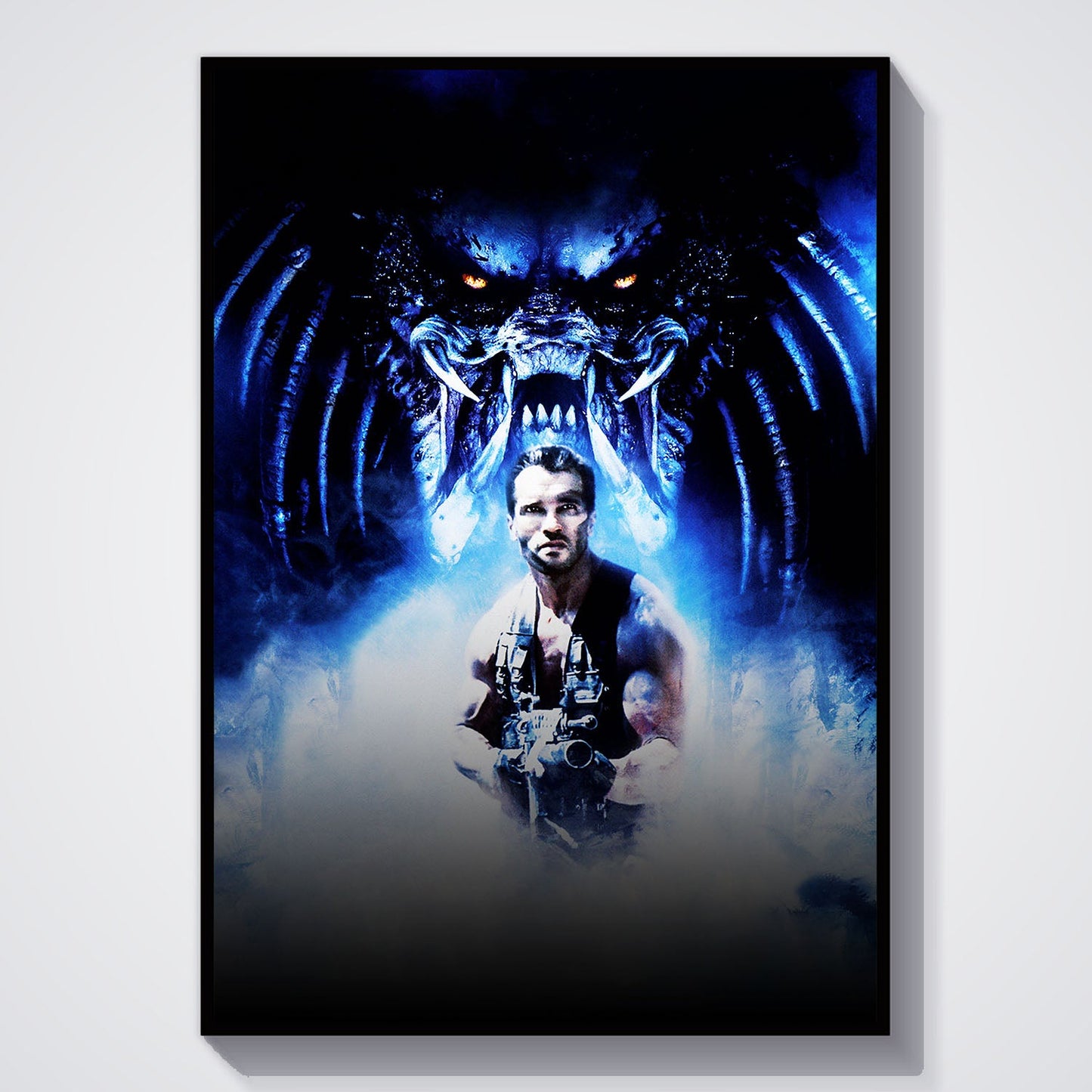 Flex Designs Poster Predator Teaser 5 x 7" Home Goods - Movie 1987 Movie Poster