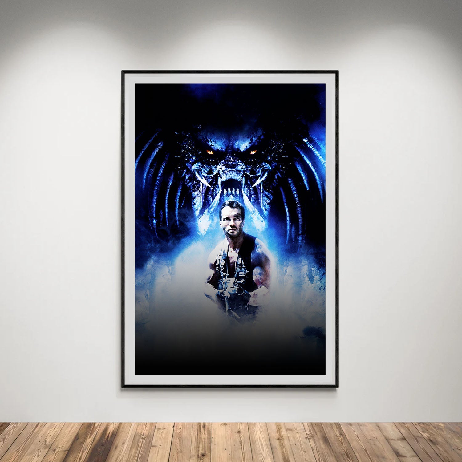 Flex Designs Poster Predator Teaser 8 x 10" Home Goods - Movie 1987 Movie Poster