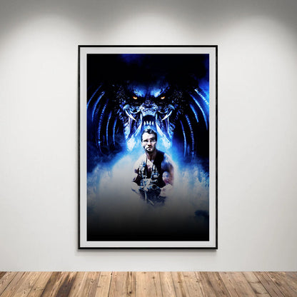 Flex Designs Poster Predator Teaser 8 x 10" Home Goods - Movie 1987 Movie Poster