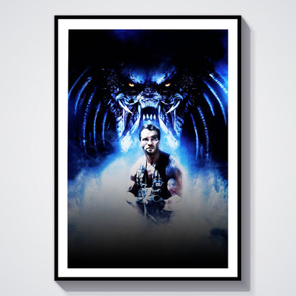 Flex Designs Poster Predator Teaser 8 x 10" Home Goods - Movie 1987 Movie Poster
