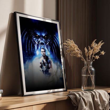 Flex Designs Poster Predator Teaser 5 x 7" Home Goods - Movie 1987 Movie Poster