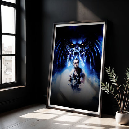 Flex Designs Poster Predator Teaser 8 x 10" Home Goods - Movie 1987 Movie Poster