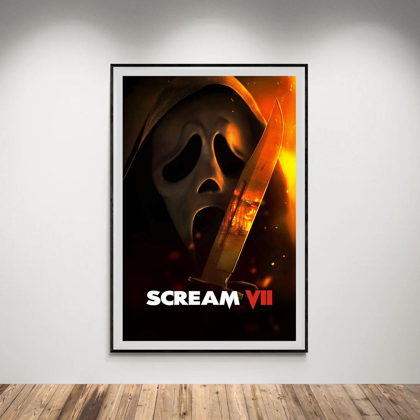 Flex Designs Poster Scream 7 Theatrical 8 x 10" Home Goods - Movie 2026 Movie Poster