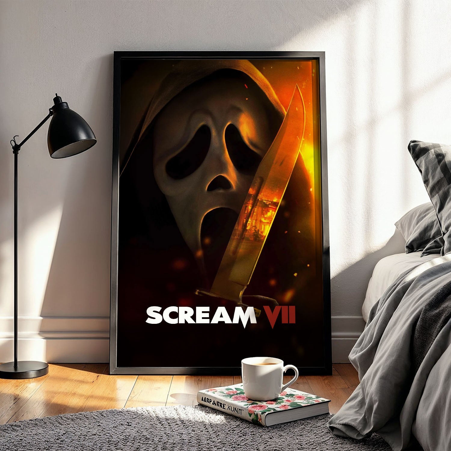 Flex Designs Poster Scream 7 Theatrical 5 x 7" Home Goods - Movie 2026 Movie Poster