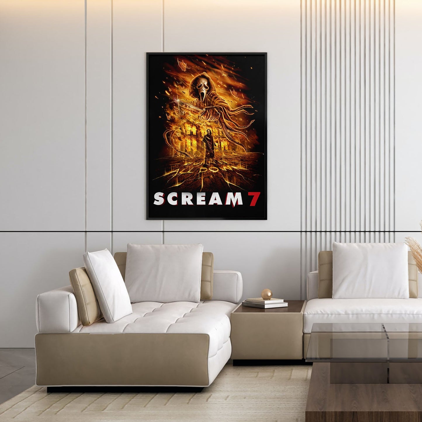 Flex Designs Poster Scream 7 5 x 7" Home Goods - Movie 2026 Movie Poster