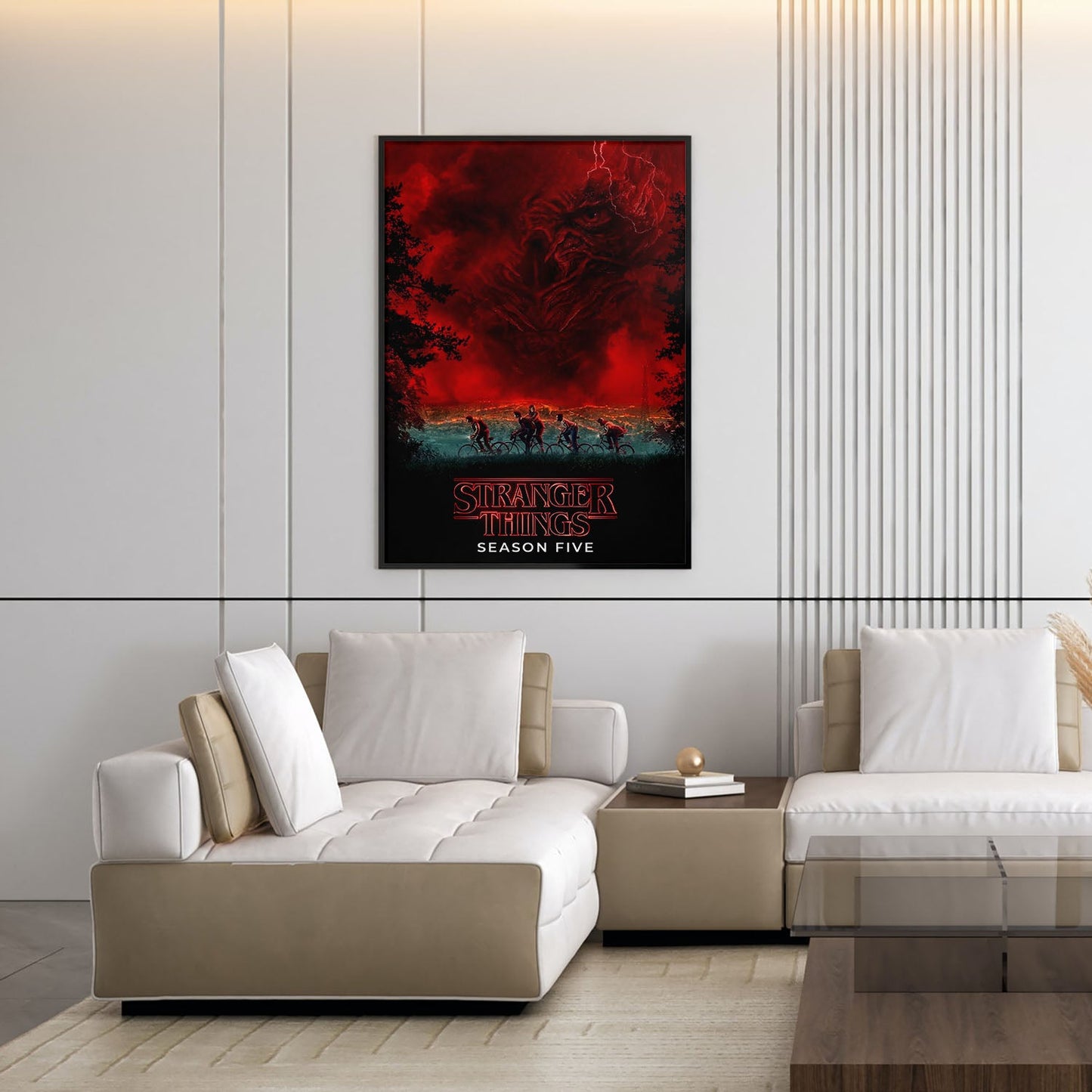 Flex Designs Poster Stranger Things Season 5 5 x 7" Home Goods - TV Show 2016 TV Show Poster