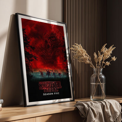 Flex Designs Poster Stranger Things Season 5 5 x 7" Home Goods - TV Show 2016 TV Show Poster
