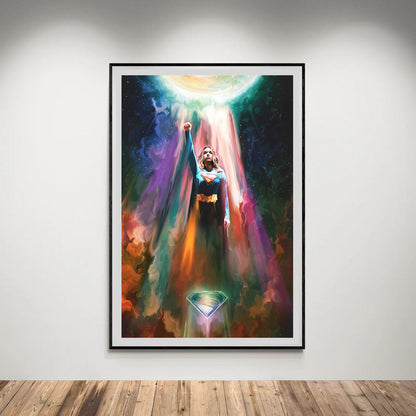 Flex Designs Poster Supergirl Key Art 8 x 10" Home Goods - Movie 2026 Movie Poster