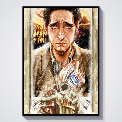 Flex Designs Poster The Pianist 5 x 7" Home Goods - Movie 2002 Movie Poster