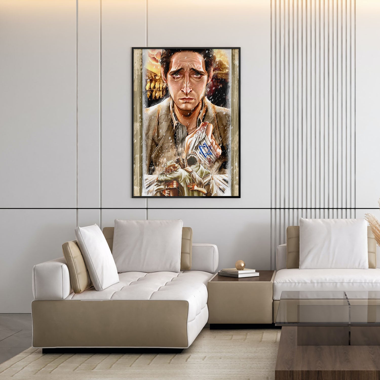 Flex Designs Poster The Pianist 5 x 7" Home Goods - Movie 2002 Movie Poster