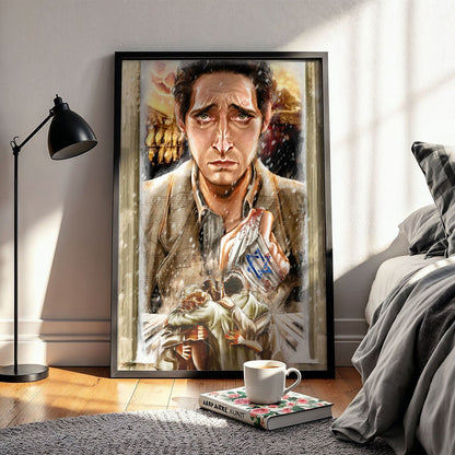 Flex Designs Poster The Pianist 5 x 7" Home Goods - Movie 2002 Movie Poster