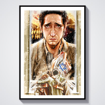 Flex Designs Poster The Pianist 8 x 10" Home Goods - Movie 2002 Movie Poster