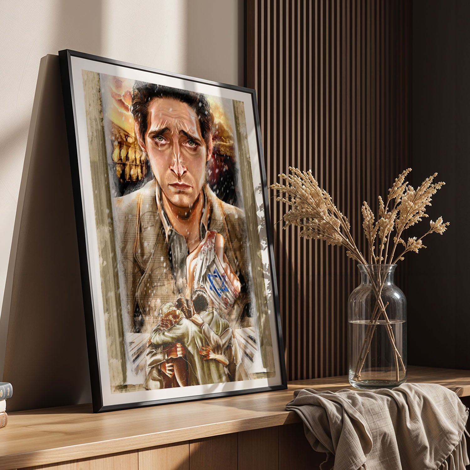 Flex Designs Poster The Pianist 5 x 7" Home Goods - Movie 2002 Movie Poster