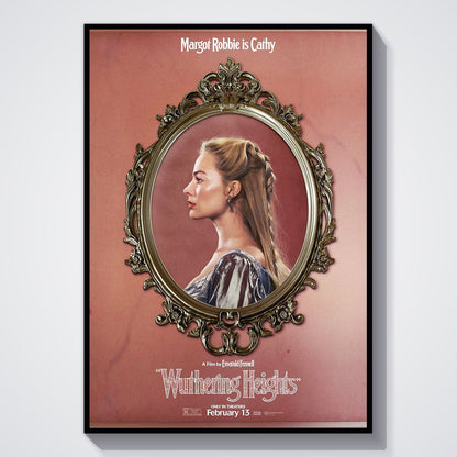 Flex Designs Poster Wuthering Heights Cathy 5 x 7" Home Goods - Movie 2026 Movie Poster