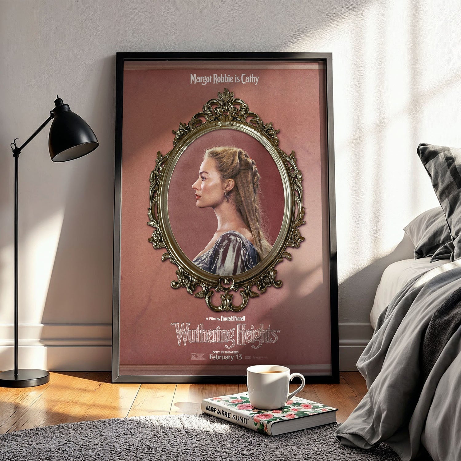 Flex Designs Poster Wuthering Heights Cathy 5 x 7" Home Goods - Movie 2026 Movie Poster