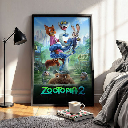 Flex Designs Poster Zootopia 2 Swamp 5 x 7" Home Goods - Movie 2025 Movie Poster
