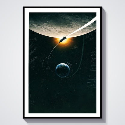 Flex Designs Poster Apollo 13 8 x 10" Home Goods - Movie 1995 Movie Poster
