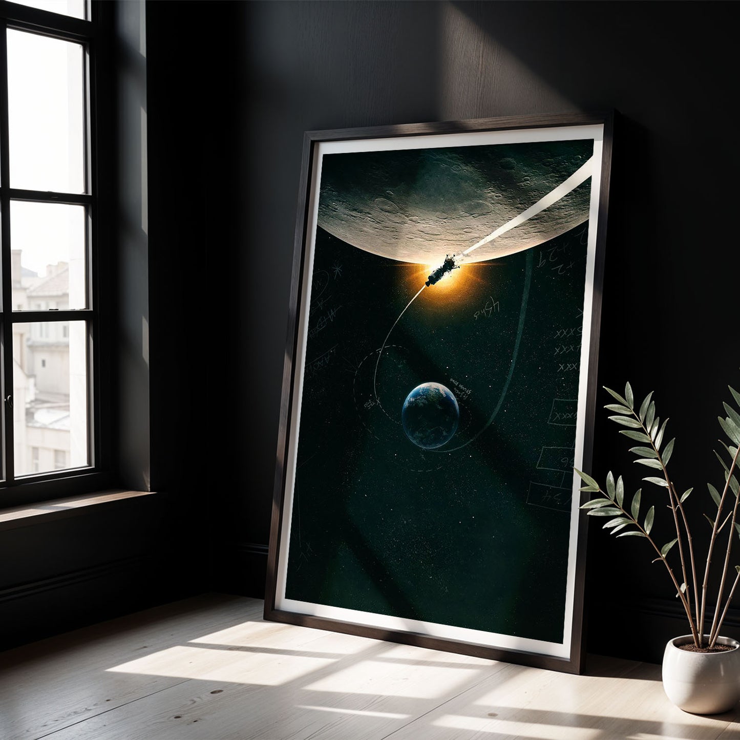 Flex Designs Poster Apollo 13 8 x 10" Home Goods - Movie 1995 Movie Poster
