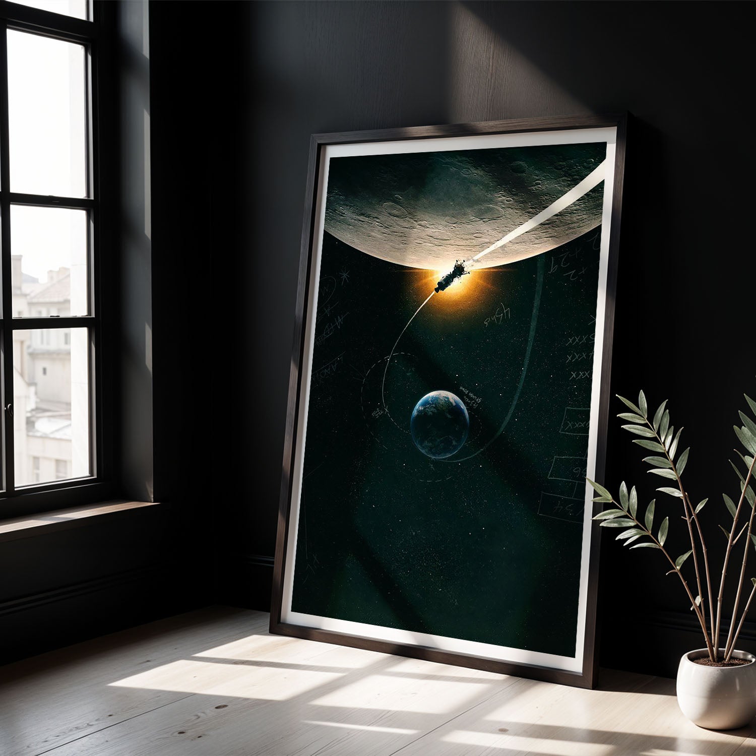 Flex Designs Poster Apollo 13 8 x 10" Home Goods - Movie 1995 Movie Poster