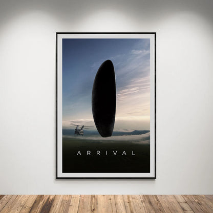 Flex Designs Poster Arrival Cinematic 8 x 10" Home Goods - Movie 2016 Movie Poster