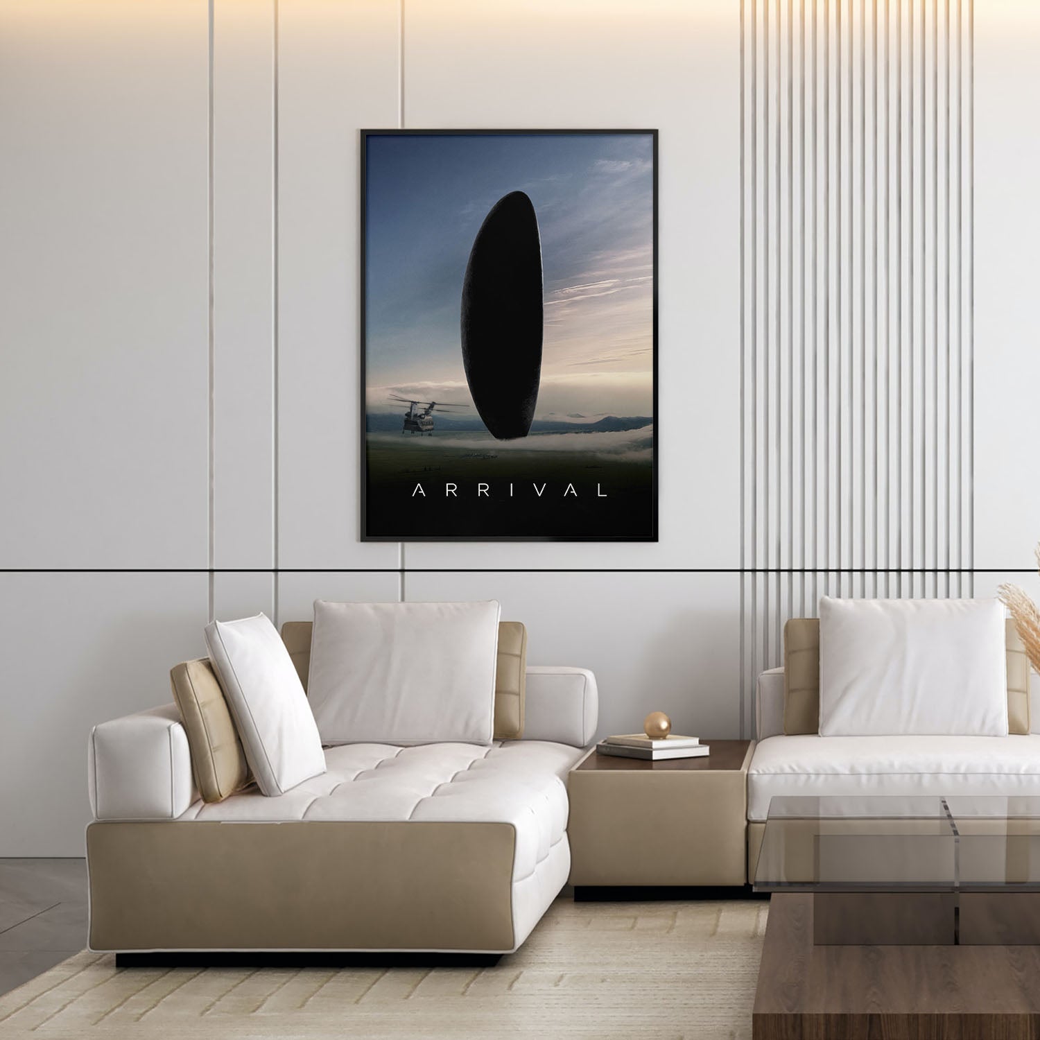 Flex Designs Poster Arrival Cinematic 5 x 7" Home Goods - Movie 2016 Movie Poster