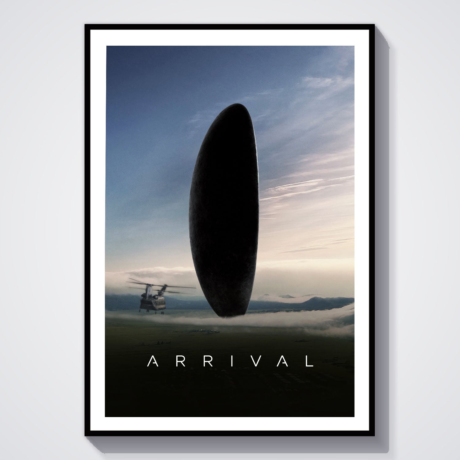 Flex Designs Poster Arrival Cinematic 8 x 10" Home Goods - Movie 2016 Movie Poster