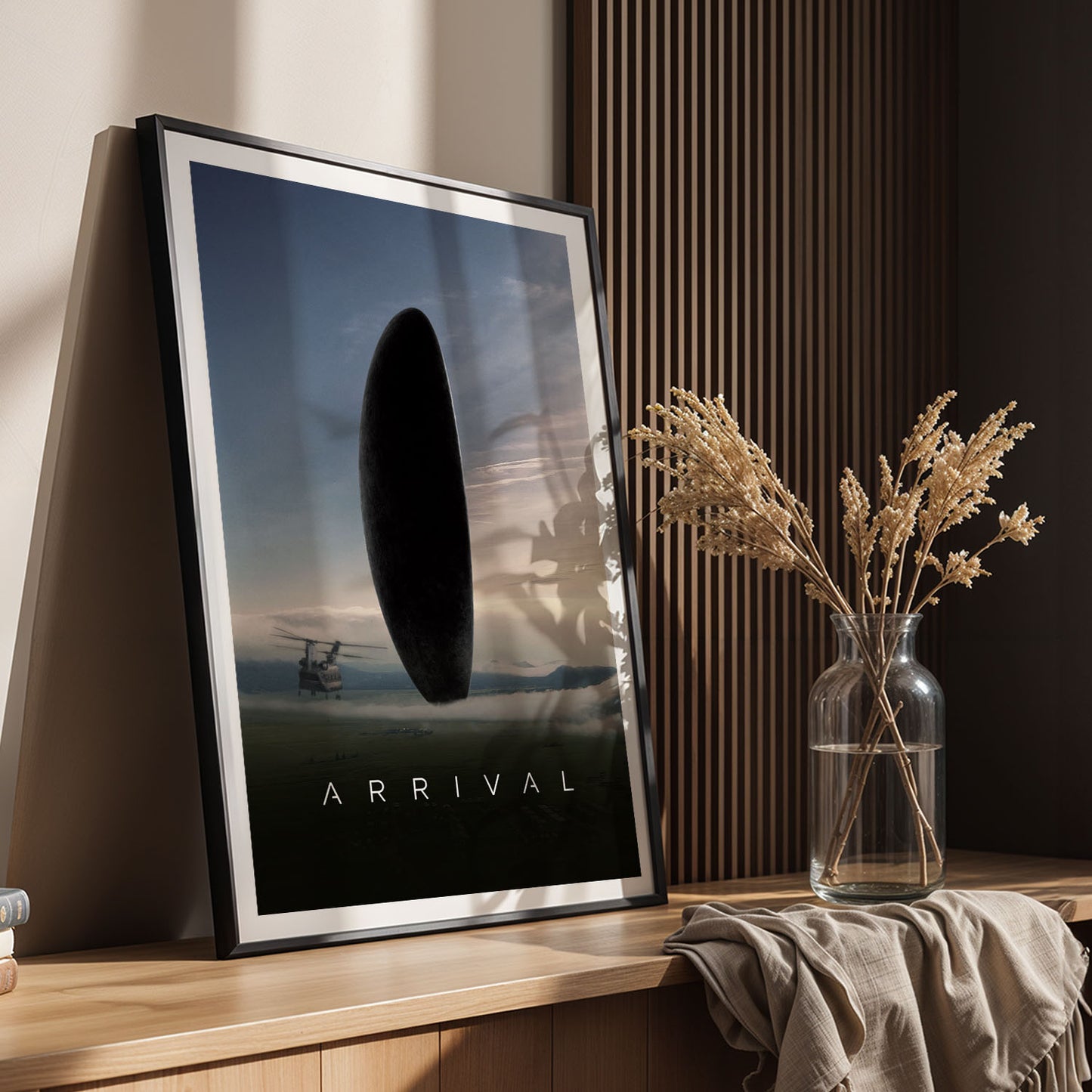 Flex Designs Poster Arrival Cinematic 5 x 7" Home Goods - Movie 2016 Movie Poster