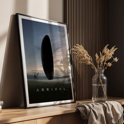 Flex Designs Poster Arrival Cinematic 5 x 7" Home Goods - Movie 2016 Movie Poster
