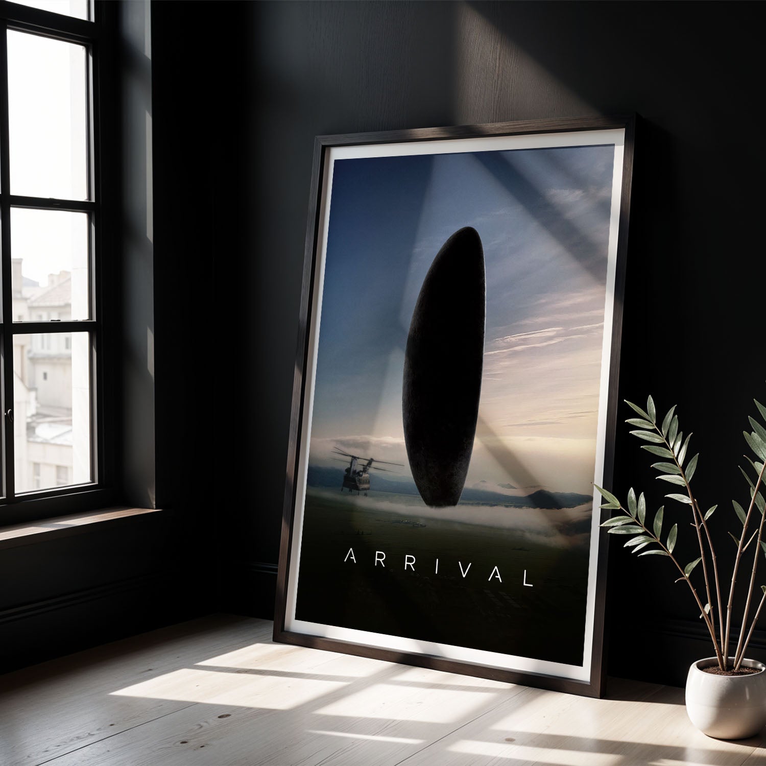 Flex Designs Poster Arrival Cinematic 8 x 10" Home Goods - Movie 2016 Movie Poster