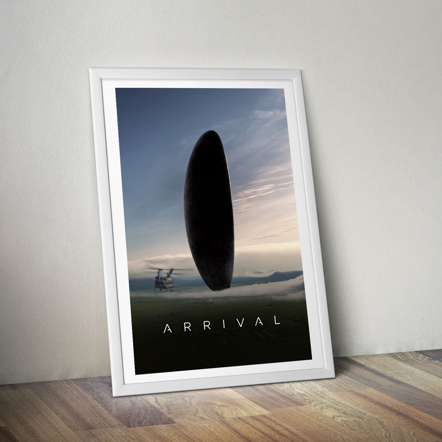 Flex Designs Poster Arrival Cinematic 8 x 10" Home Goods - Movie 2016 Movie Poster