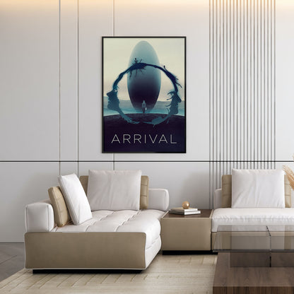 Flex Designs Poster Arrival Cartoon 5 x 7" Home Goods - Movie 2016 Movie Poster