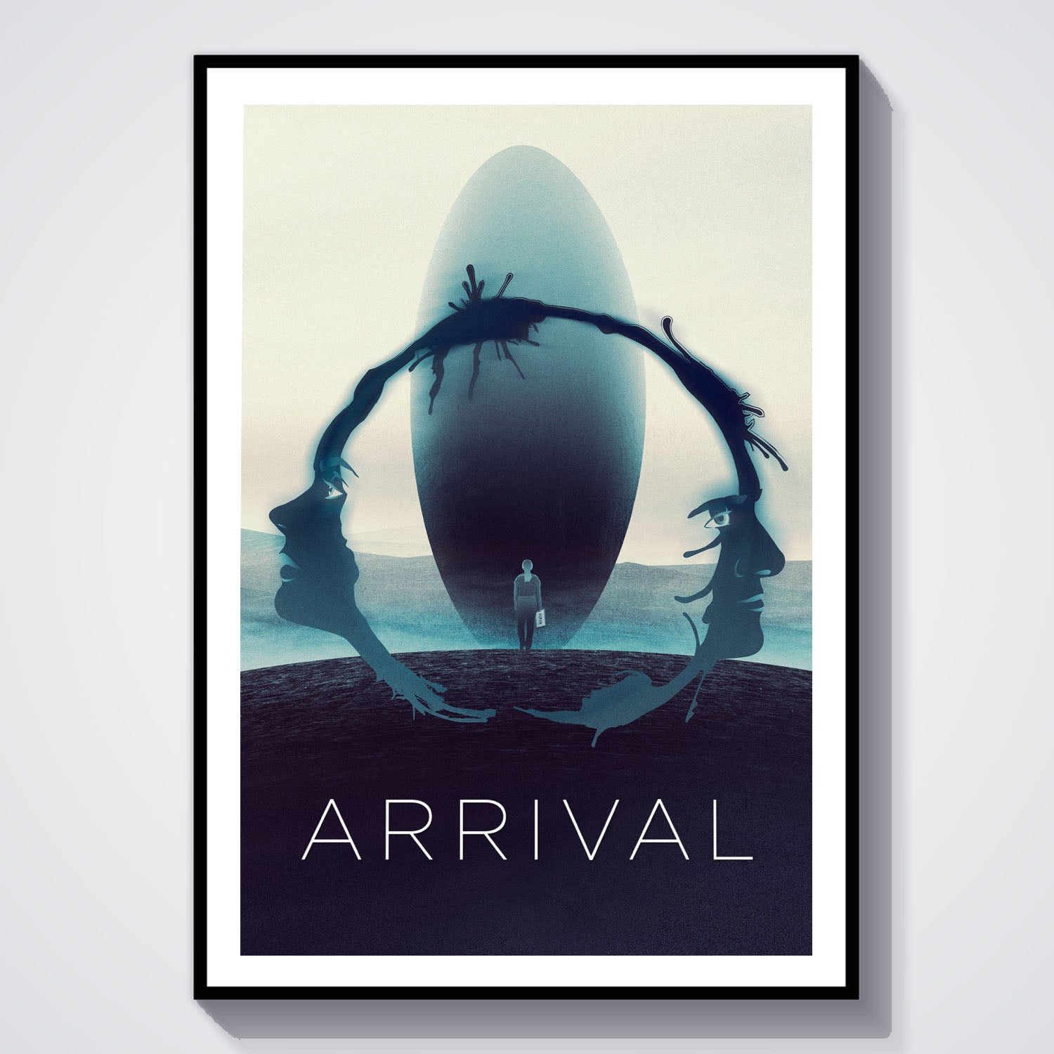 Flex Designs Poster Arrival Cartoon 8 x 10" Home Goods - Movie 2016 Movie Poster