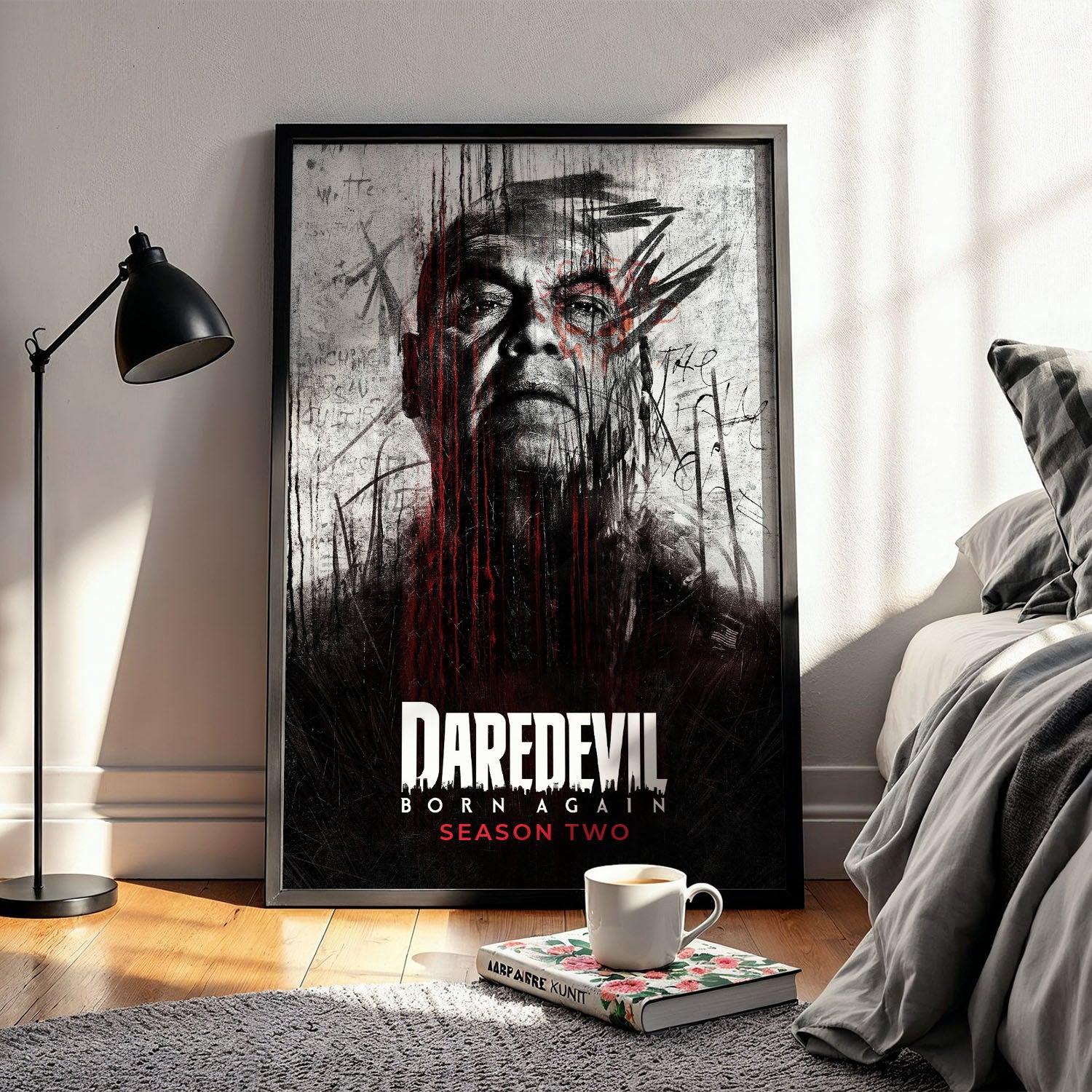 Flex Designs Poster Daredevil Born Again Season 2 5 x 7" Home Goods - TV Show 2025 TV Show Poster