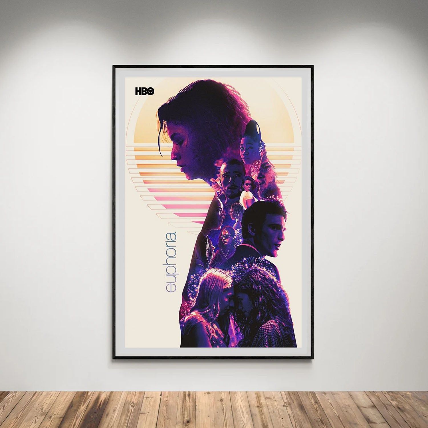Flex Designs Poster Euphoria Cartoon 8 x 10" Home Goods - TV Show 2019 TV Show Poster