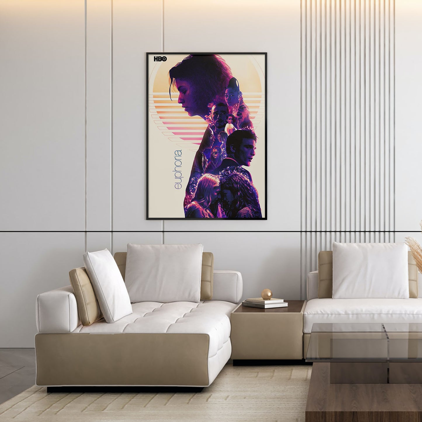 Flex Designs Poster Euphoria Cartoon 5 x 7" Home Goods - TV Show 2019 TV Show Poster