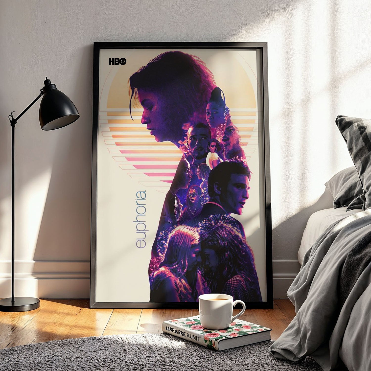 Flex Designs Poster Euphoria Cartoon 5 x 7" Home Goods - TV Show 2019 TV Show Poster