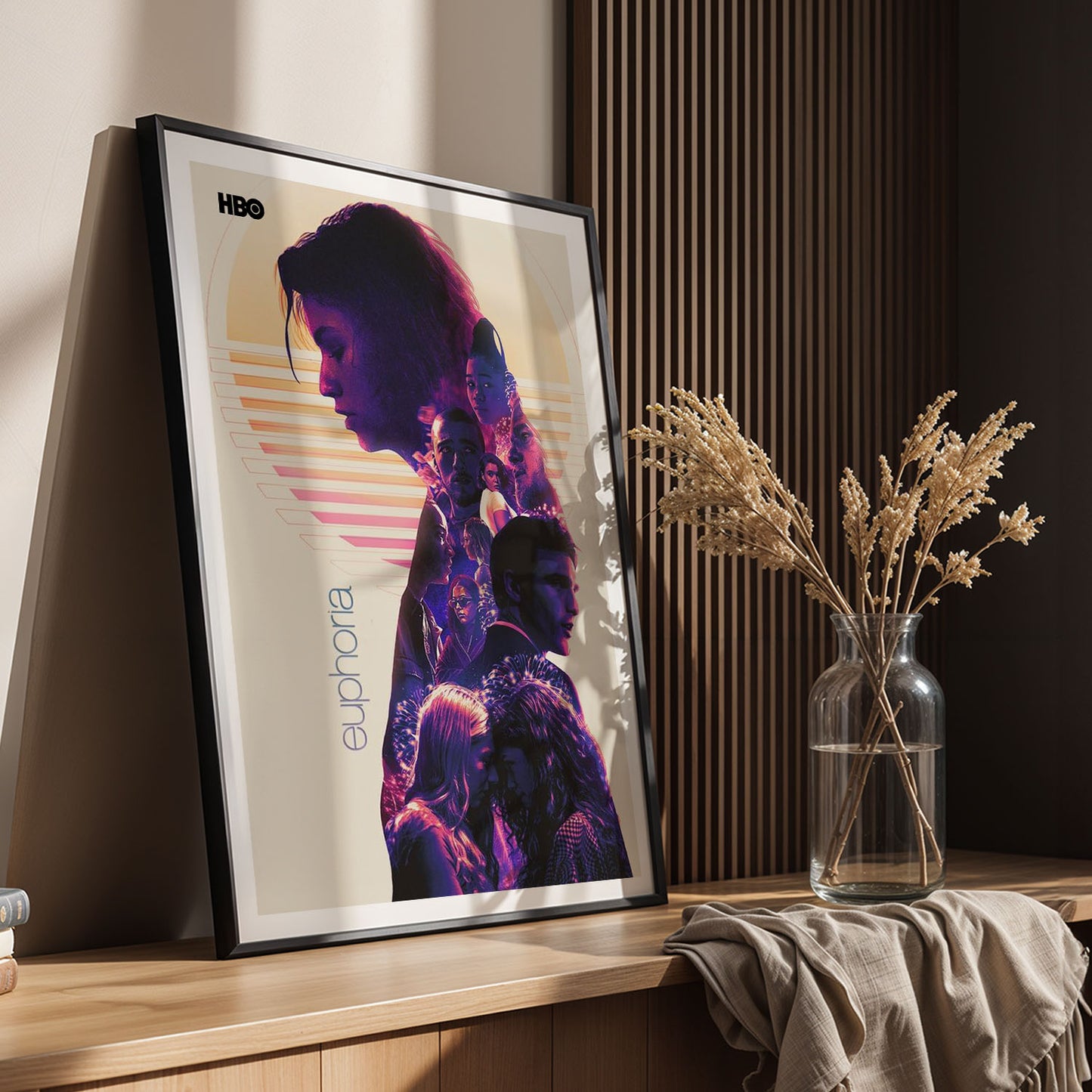 Flex Designs Poster Euphoria Cartoon 5 x 7" Home Goods - TV Show 2019 TV Show Poster