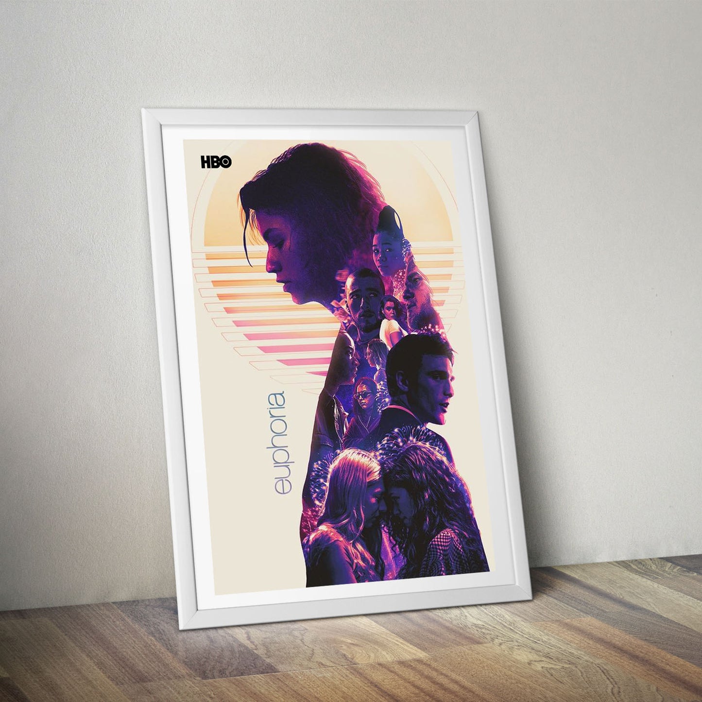 Flex Designs Poster Euphoria Cartoon 8 x 10" Home Goods - TV Show 2019 TV Show Poster