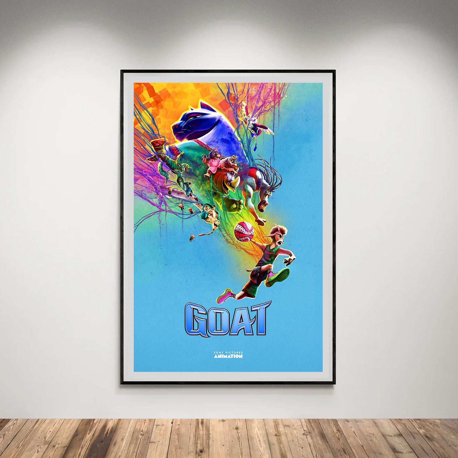 Flex Designs Poster GOAT Cinematic 8 x 10" Home Goods - Movie 2026 Movie Poster