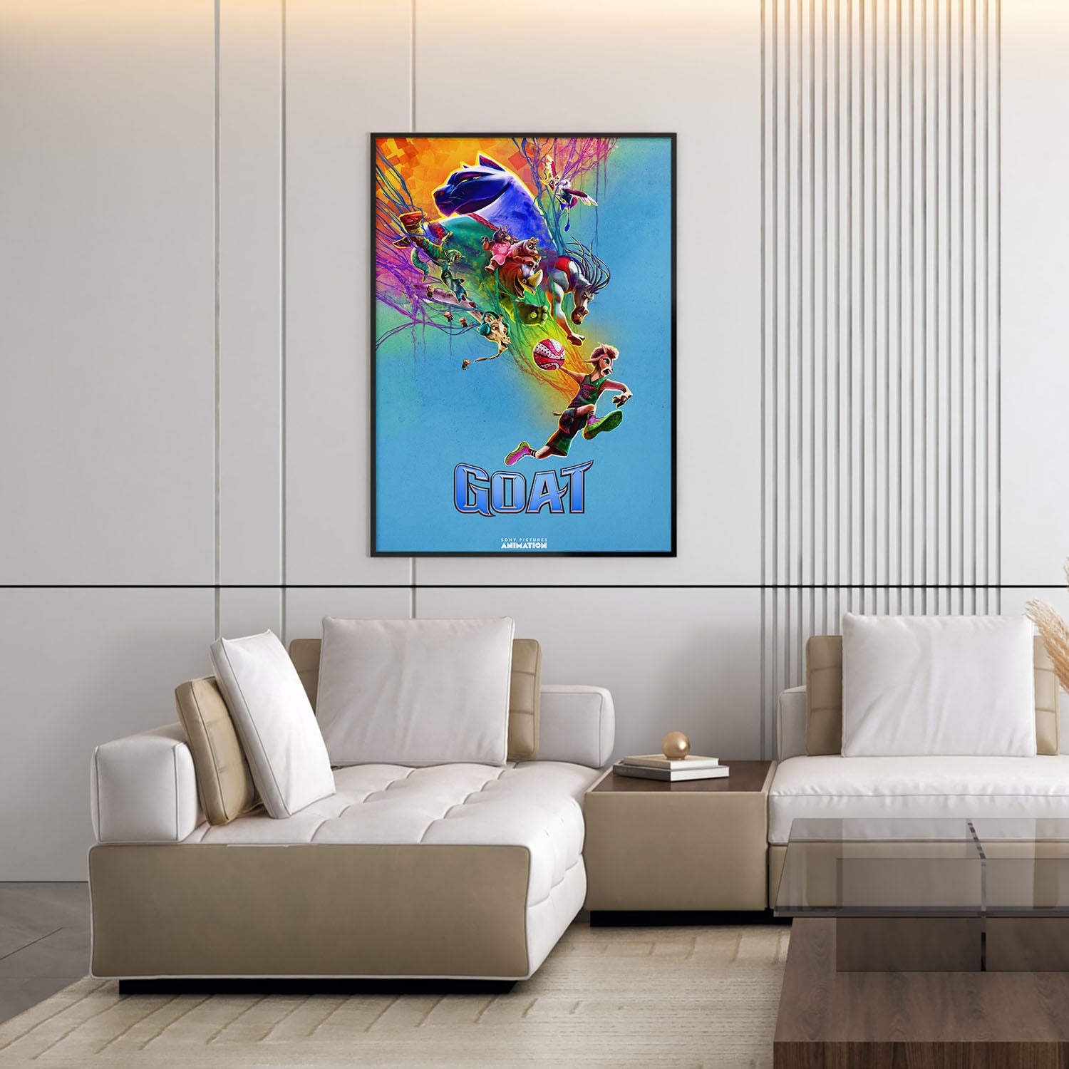 Flex Designs Poster GOAT Cinematic 5 x 7" Home Goods - Movie 2026 Movie Poster
