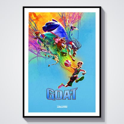Flex Designs Poster GOAT Cinematic 8 x 10" Home Goods - Movie 2026 Movie Poster