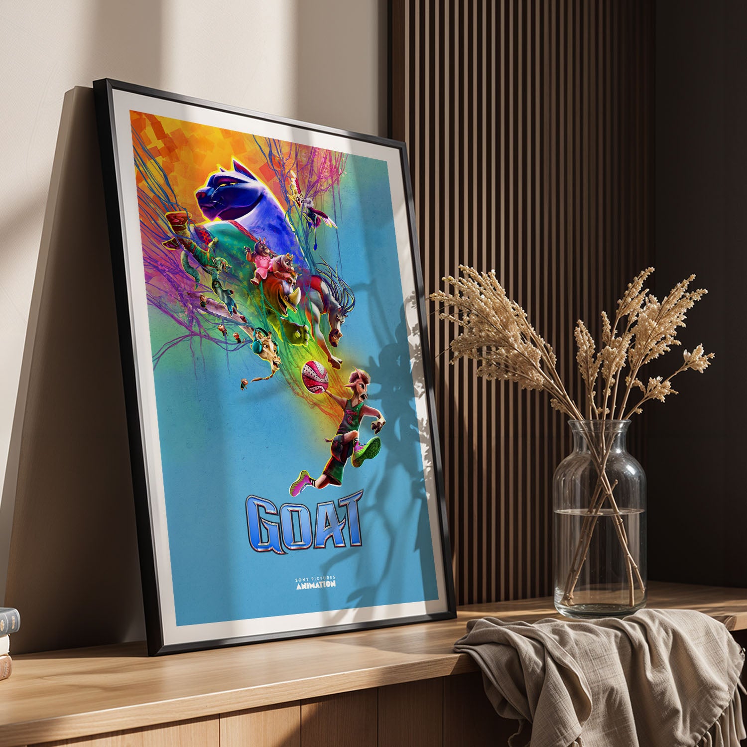 Flex Designs Poster GOAT Cinematic 5 x 7" Home Goods - Movie 2026 Movie Poster