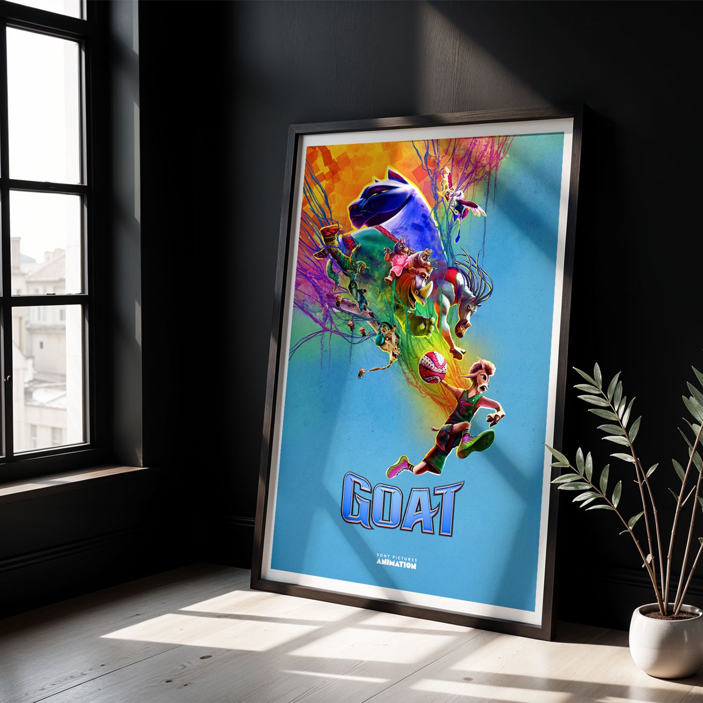 Flex Designs Poster GOAT Cinematic 8 x 10" Home Goods - Movie 2026 Movie Poster