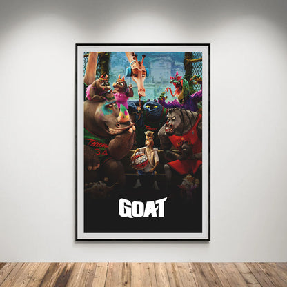 Flex Designs Poster GOAT Theatrical 8 x 10" Home Goods - Movie 2026 Movie Poster