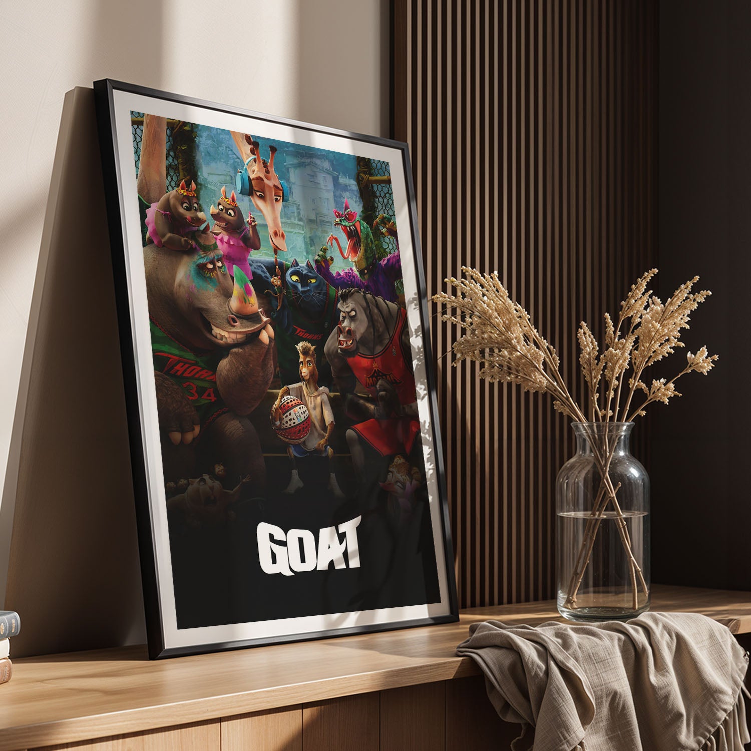 Flex Designs Poster GOAT Theatrical 5 x 7" Home Goods - Movie 2026 Movie Poster
