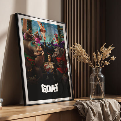 Flex Designs Poster GOAT Theatrical 5 x 7" Home Goods - Movie 2026 Movie Poster