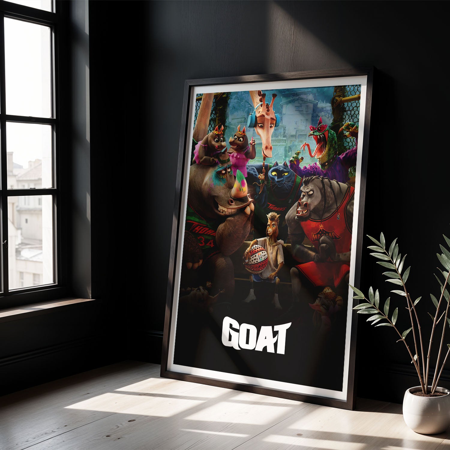 Flex Designs Poster GOAT Theatrical 8 x 10" Home Goods - Movie 2026 Movie Poster