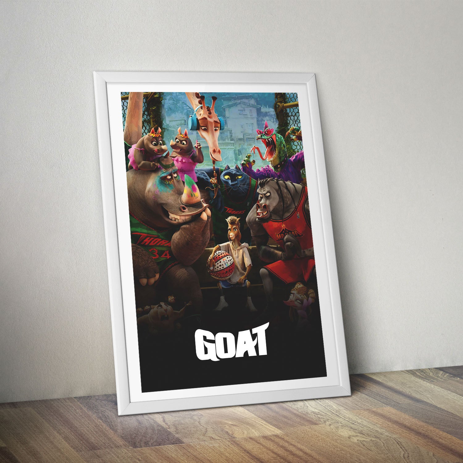 Flex Designs Poster GOAT Theatrical 8 x 10" Home Goods - Movie 2026 Movie Poster