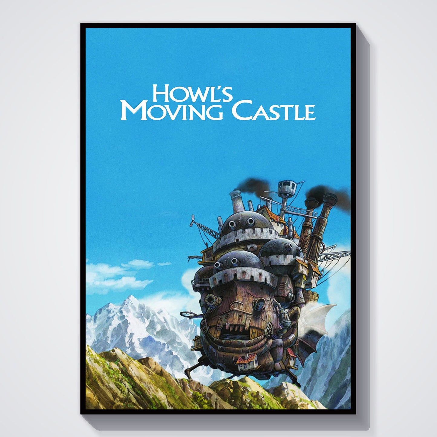 Flex Designs Poster Howls Moving Castle 5 x 7" Home Goods - Movie 2004 Movie Poster